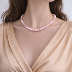 Pink Freshwater Pearl Strand Necklace | Pearl Necklace B2B Supplier | Ideal Pearl Co.