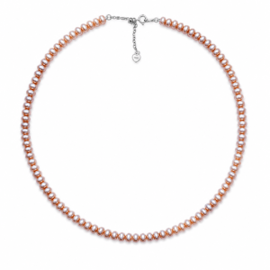 Mauve pink freshwater pearl strand necklace boutique | Pearl Strand Necklace | Ideal Pearl Co.