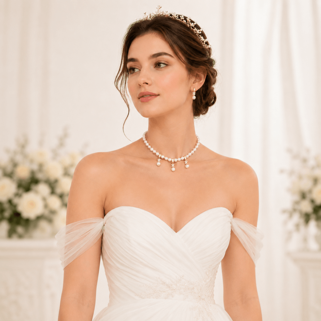 Wedding bridal pearl necklace for private label development | Ideal Pearl Co.