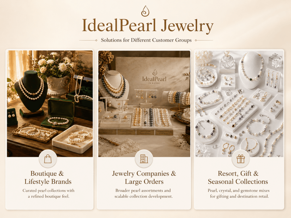 Pearl jewelry best sellers for boutiques and lifestyle brands | Ideal Pearl Co.